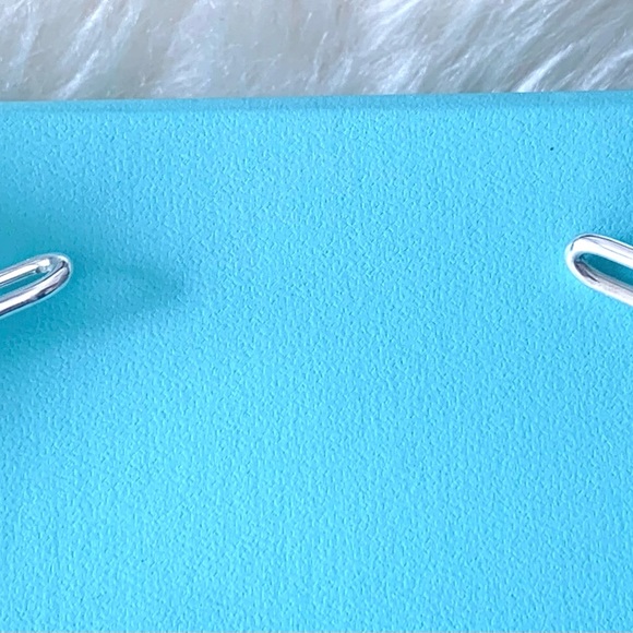 Tiffany & Co XL oval tag wire necklace - Picture 5 of 9